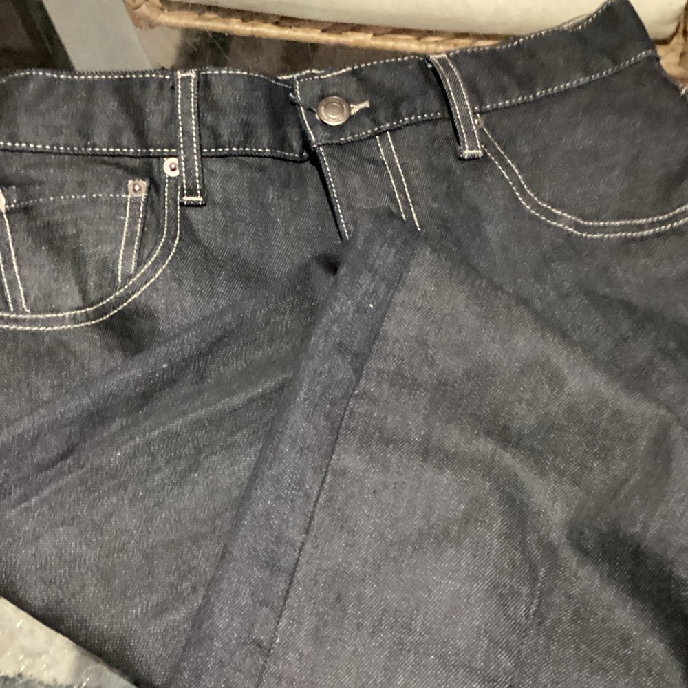Zara Barrel Leg Denim Jeans
